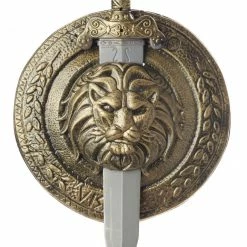 California Costumes Egyptian, Greek & Roman Gladiator Sword & Shield Small