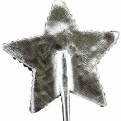 JH Hat Company Wands, Canes & Staffs Sequin Star Wand - Silver