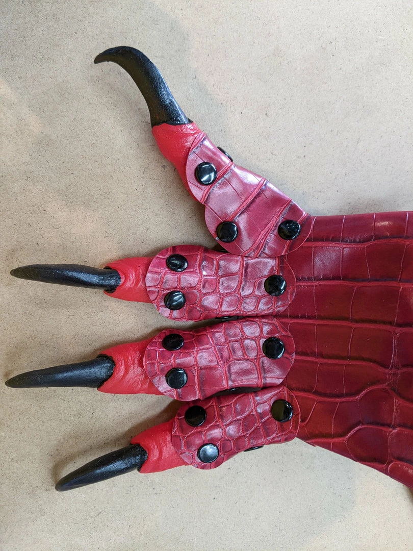 HMS Animal & Creatures Lucifer Gloves (Red) 4 HMS Animal & Creatures Lucifer Gloves (Red)