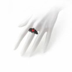 Alchemy Of England Classic Halloween Betrothal Heart Ring