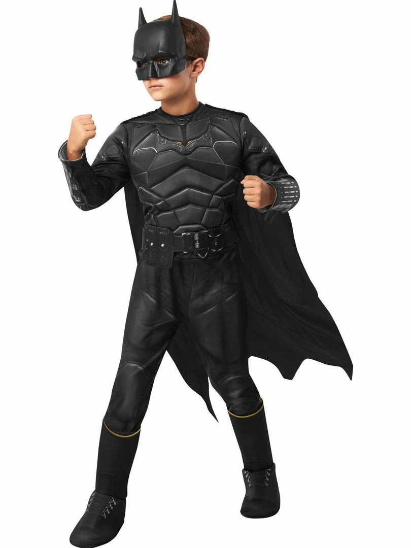 Rubies Costumes The Batman Deluxe Costume (Child) Boys 3 Rubies Costumes The Batman Deluxe Costume (Child) Boys