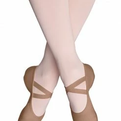 Shoes Performa Ballet Canvas Split Sole By Bloch (Adult, Coffee)