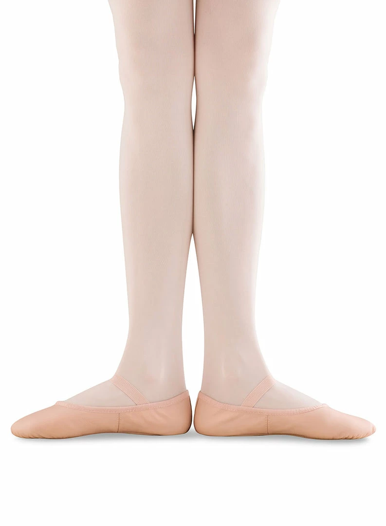 Dansoft Leather Ballet By Bloch (Adult, Pink) 4 Dansoft Leather Ballet By Bloch (Adult, Pink)