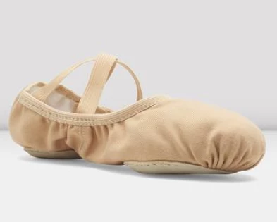 Shoes Performa Ballet Canvas Split Sole By Bloch (Adult, Sand) 4 Shoes Performa Ballet Canvas Split Sole By Bloch (Adult, Sand)