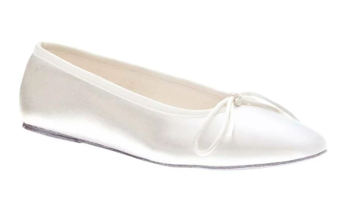 Trimfit Shoes Bridal Satin Ballet Flat (Child) 3 Trimfit Shoes Bridal Satin Ballet Flat (Child)