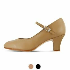 Shoes Cabaret Leather 2.5" Character By Bloch (Adult)