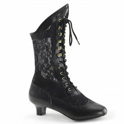 Pleaser Shoes Lace Victorian Boot (Adult)