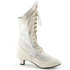 Pleaser Shoes Lace Victorian Boot (Adult)