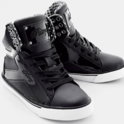 A Chorus Line Pop Tart Grid Sneaker By Pastry Shoes