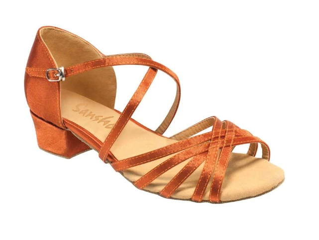 Sansha Shoes Jazmin Ballroom Shoe (Child) 4 Sansha Shoes Jazmin Ballroom Shoe (Child)