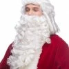 Sepia Wigs Themes Super Deluxe Santa Beard & Wig Set