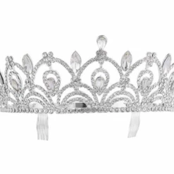 SAM Corporation Accessories Royal Rhinestone Tiara