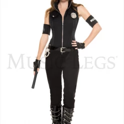Music Legs Bombshell Cop (Adult) Costumes
