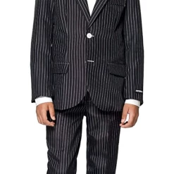 Suitmeister Boys Gangster Pinstripe Suit (Child)