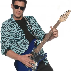 Underwraps Costumes 80's Zebra Jacket (Adult)