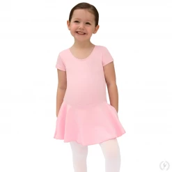 Eurotard Dance Boutique Microfiber Short Sleeve Dance Dress (Child)