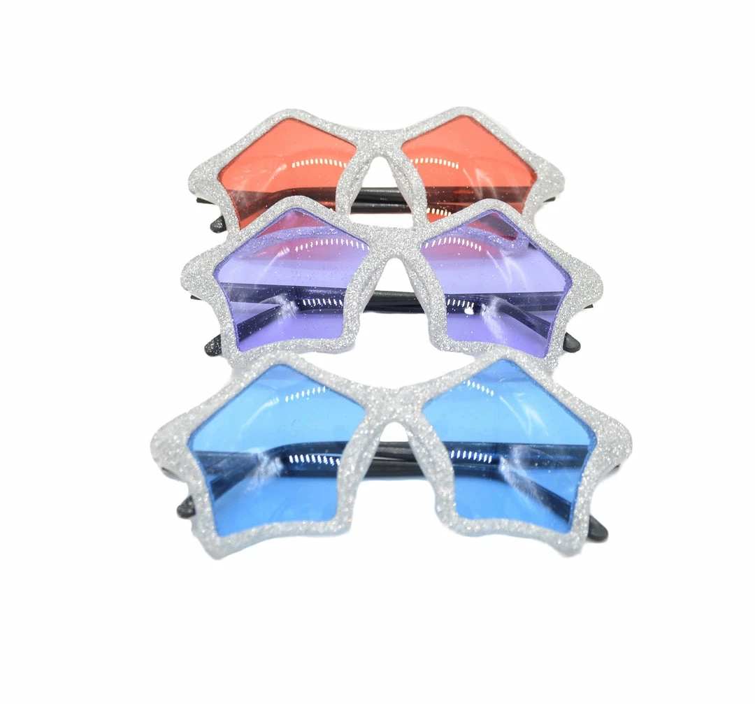 Rinco Accessories Glitter Star Glasses 3 Rinco Accessories Glitter Star Glasses