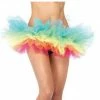 Leg Avenue Rainbow Organza Tutu Costuming Separates