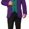 Underwraps Purple Jacket & Green Vest Set (Adult) Costumes 2 Underwraps Purple Jacket & Green Vest Set (Adult) Costumes