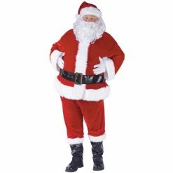 Easter Unlimited Velour Santa Suit Costumes