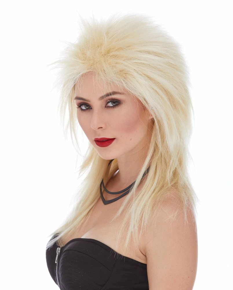 West Bay 1980's Long Rocker Wig 4 West Bay 1980's Long Rocker Wig