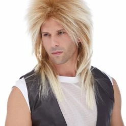 West Bay 1980's Long Rocker Wig 9 West Bay 1980's Long Rocker Wig