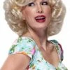 Sepia Glamour Girl Wig Hair