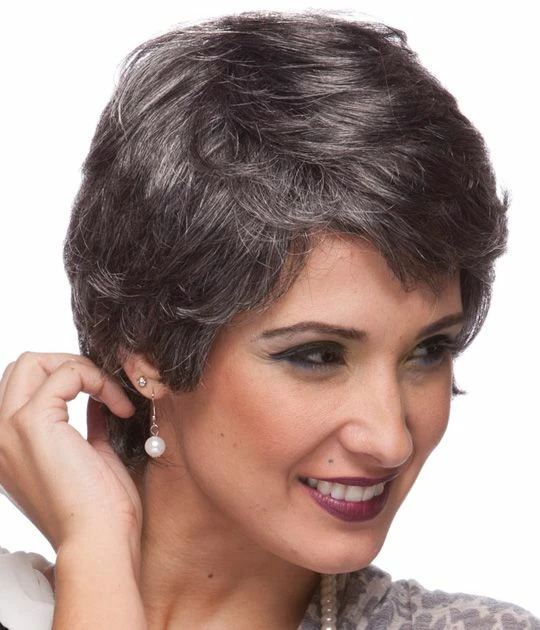 Sepia Unisex Short Hair Wig 3 Sepia Unisex Short Hair Wig