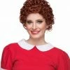 Sepia Annie Wig