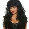 Dreamgirl Long Curly Wig Black Themes