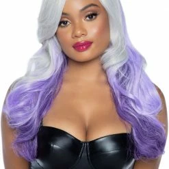 Leg Avenue Hair Allure Multi Color Long Wavy Wig