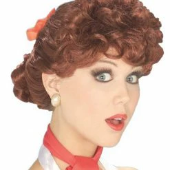 Forum Accessories Auburn Housewife Wig Period Decades