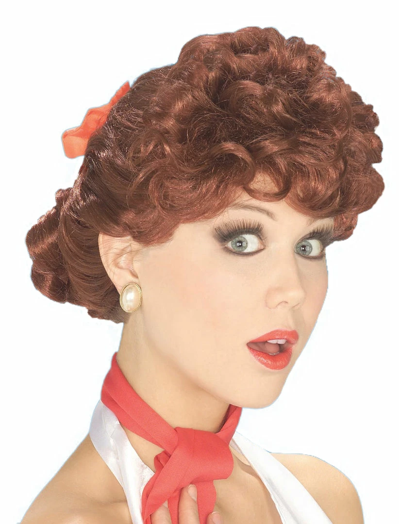 Forum Accessories Auburn Housewife Wig Period Decades 3 Forum Accessories Auburn Housewife Wig Period Decades