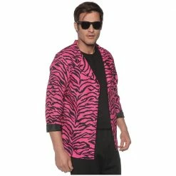 Underwraps Costumes 80's Zebra Jacket (Adult)