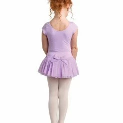 Danznmotion Dance Boutique Glitter Mesh Cap Sleeve Dress (Child)
