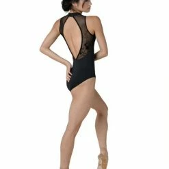 Danznmotion Dance Boutique Mock Neck Floral Leotard (Adult) 7 Danznmotion Dance Boutique Mock Neck Floral Leotard (Adult)