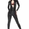 Coquette Women Darque Vinyl Catsuit