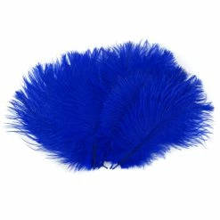 Zucker Ostrich Feather (Royal Blue) Embellishments