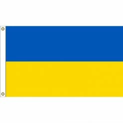 Eagle Emblems Ukrainian Flag