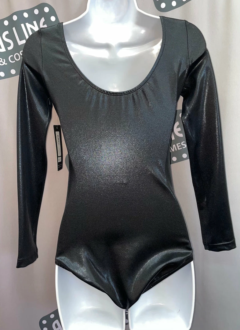 Leos Long Sleeve Metallic Leotard (Adult) 6 Leos Long Sleeve Metallic Leotard (Adult)