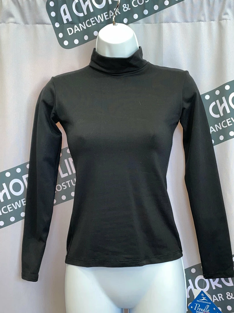 Motionwear Long Sleeve Fitted Turtleneck Shirt (Adult) Dance Boutique 4 Motionwear Long Sleeve Fitted Turtleneck Shirt (Adult) Dance Boutique