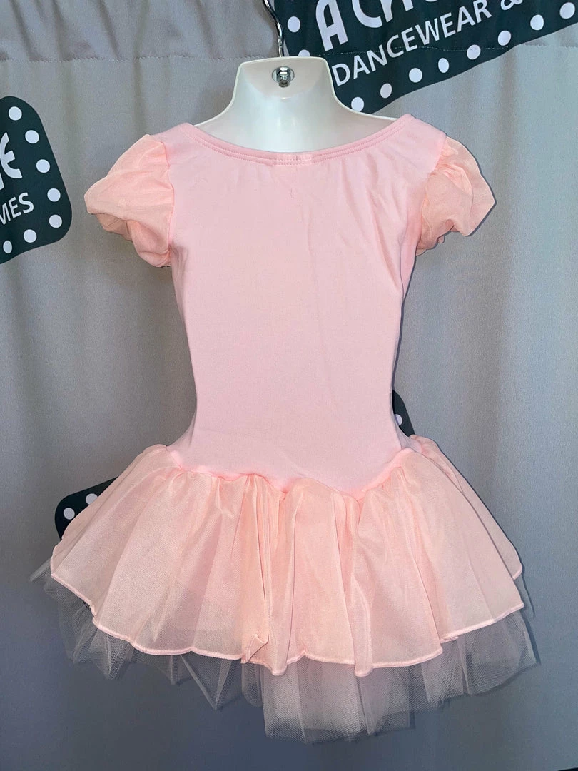 Body Wrappers Puff Sleeve Tutu Dress 6 Body Wrappers Puff Sleeve Tutu Dress