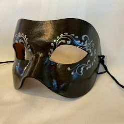 Veneziano Giuseppe Leather Venetian Mask Masks 11 Veneziano Giuseppe Leather Venetian Mask Masks