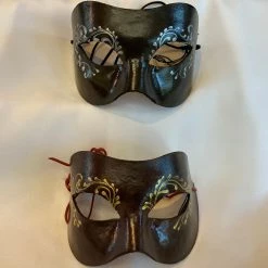Veneziano Giuseppe Leather Venetian Mask Masks 12 Veneziano Giuseppe Leather Venetian Mask Masks
