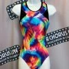 Motionwear Brush Strokes Print Gym Leo (Adult) Dance Boutique