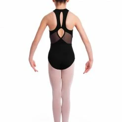 Bloch Embroidered Halter Leotard (Child)