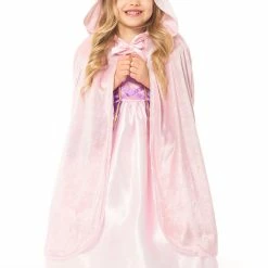 Little Adventures Hooded Cloak Pink (Child)