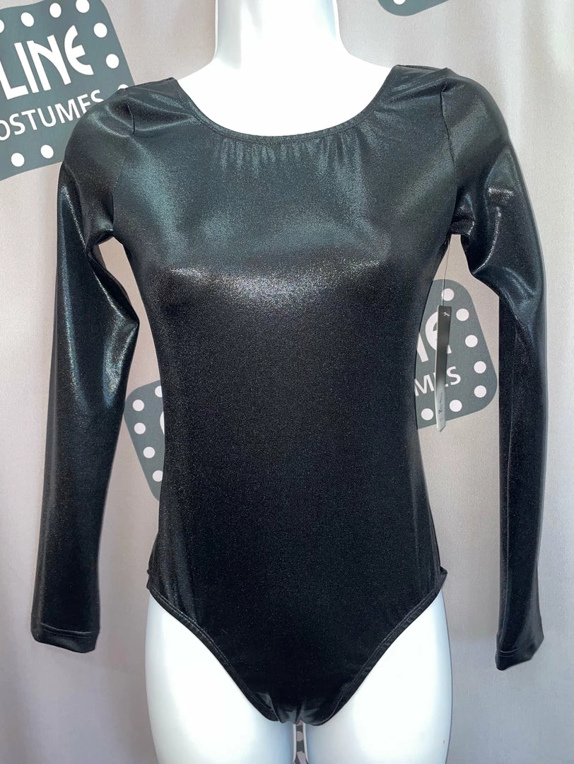 Leos Long Sleeve Metallic Leotard (Adult) 5 Leos Long Sleeve Metallic Leotard (Adult)