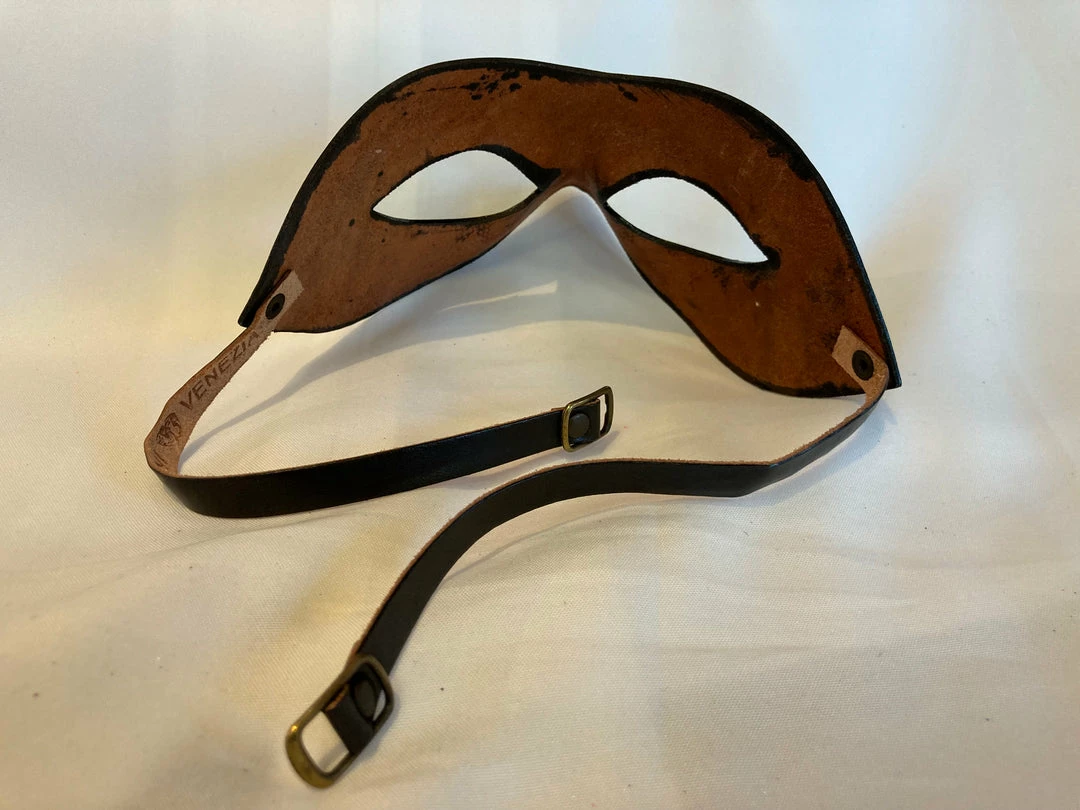 Veneziano Rico Leather Venetian Mask Masks 5 Veneziano Rico Leather Venetian Mask Masks