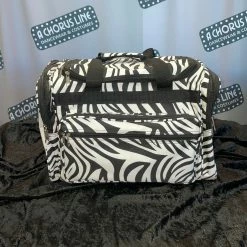 Trendy Trends Zebra Duffle Bag (Large) Gifts & Accessories